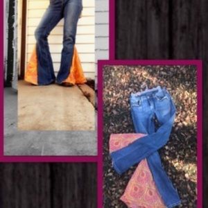 Homemade bell bottoms